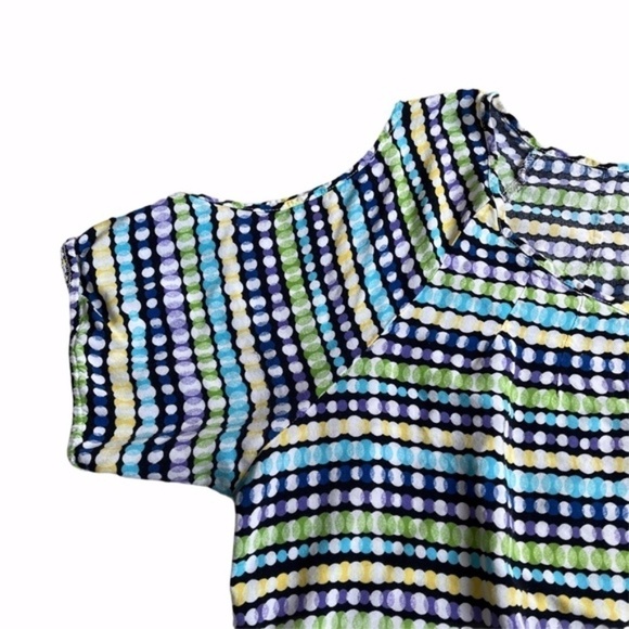 Cato Plus Size Multi-Colored Could Shoulder Blouse - Picture 3 of 8